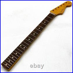 REAL PICS Fender Strat SLAB ROSEWOOD 60's Neck Vintera II 7.25 Radius 21 Fret C