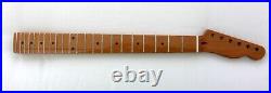 ROASTED Telecaster 22 JUMBO Frets/Guitar Neck/Warmoth Bone Nut Fender TELE 2of3