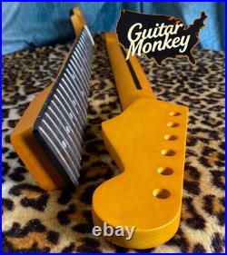 Reverse Headstock Maple Rosewood Slab Stratocaster Jumbo Rolledfrets Satin Nitro