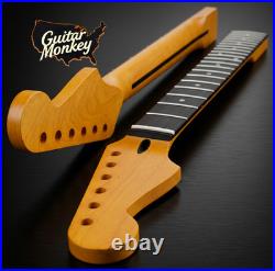 Reverse Headstock Maple Rosewood Slab Stratocaster Jumbo Rolledfrets Satin Nitro