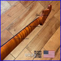 Roasted Flame Maple Rosewood Strat Neck Fits Warmoth & Fender Bodies SR2A