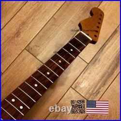 Roasted Maple Rosewood Strat Neck Left Handed Lefty Nitro Fits Fender LSR02A Roasted Maple Rosewood Strat Neck Left Handed Lefty Nitro Fits Fender LSR02A