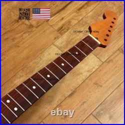 Roasted Maple Rosewood Strat Neck Left Handed Lefty Nitro Fits Fender LSR02BX Roasted Maple Rosewood Strat Neck Left Handed Lefty Nitro Fits Fender LSR02BX