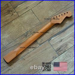 Roasted Maple Rosewood Strat Neck Left Handed Lefty Nitro Fits Fender LSR02E