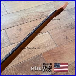 Roasted Maple Rosewood Strat Neck Left Handed Lefty Nitro Fits Fender LSR7