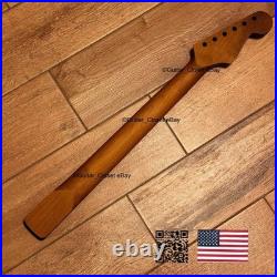 Roasted Maple Rosewood Strat Neck Left Handed Lefty Nitro Fits Fender LSRA