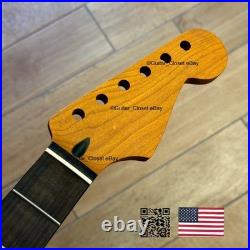 Roasted Maple Rosewood Strat Neck Nitro Satin Fits Warmoth Fender SR02B7 Roasted Maple Rosewood Strat Neck Nitro Satin Fits Warmoth Fender SR02B7