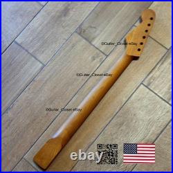 Roasted Maple Rosewood Strat Neck Nitro Satin Fits Warmoth Fender SR02B7 Roasted Maple Rosewood Strat Neck Nitro Satin Fits Warmoth Fender SR02B7