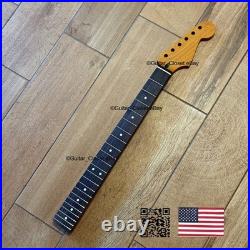 Roasted Maple Rosewood Strat Neck Nitro Satin Fits Warmoth Fender SR02B7 Roasted Maple Rosewood Strat Neck Nitro Satin Fits Warmoth Fender SR02B7