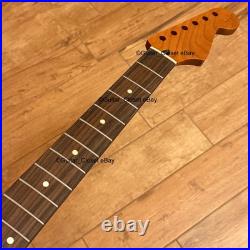 Roasted Maple Rosewood Strat Neck Nitro Satin Fits Warmoth Fender SR02BD