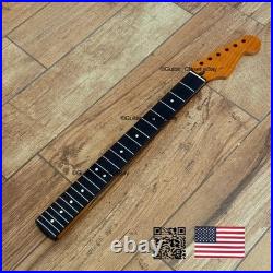 Roasted Maple Rosewood Strat Neck Nitro Satin Fits Warmoth Fender SR02NN