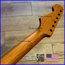 Roasted Maple Rosewood Strat Neck Nitro Satin Fits Warmoth & Fender body SR02 Roasted Maple Rosewood Strat Neck Nitro Satin Fits Warmoth & Fender body SR02