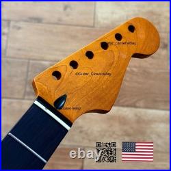 Roasted Maple Rosewood Strat Neck Satin Fits Warmoth & Fender SR02D
