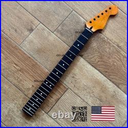 Roasted Maple Rosewood Strat Neck Satin Fits Warmoth & Fender SR02D