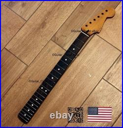 Roasted Maple Rosewood Strat Neck Satin Fits Warmoth & Fender SR02R
