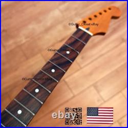 Roasted Maple Rosewood Strat Neck Satin Fits Warmoth Fender SR02T