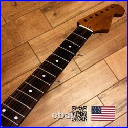 Roasted Maple Rosewood Strat Neck Satin Fits Warmoth Fender bodies 0SR3