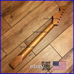 Roasted Maple Rosewood Strat Neck Satin Fits Warmoth Fender bodies 0SR3