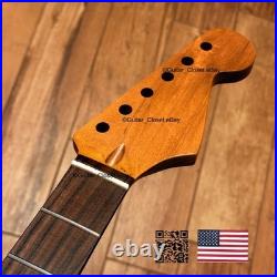Roasted Maple Rosewood Strat Neck Satin Fits Warmoth Fender bodies 0SR5