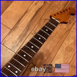 Roasted Maple Rosewood Strat Neck Satin Fits Warmoth Fender bodies 0SR5