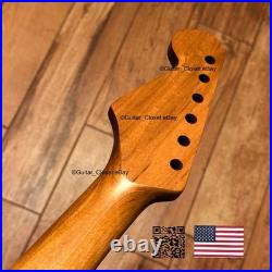 Roasted Maple Rosewood Strat Neck Satin Fits Warmoth Fender bodies 0SR5