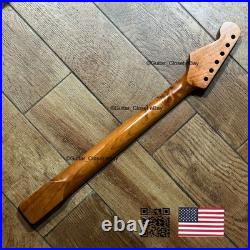 Roasted Maple Rosewood Strat Neck Satin Fits Warmoth Fender bodies 0SRA