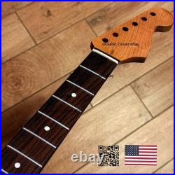 Roasted Maple Rosewood Strat Neck Satin Fits Warmoth Fender bodies 0SRB