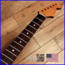 Roasted Maple Rosewood Strat Neck Satin Fits Warmoth Fender bodies 0SRB