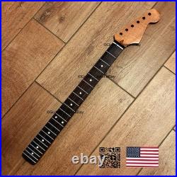 Roasted Maple Rosewood Strat Neck Satin Fits Warmoth Fender bodies 0SRB