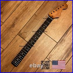 Roasted Maple Rosewood Strat Neck Satin Fits Warmoth Fender bodies 0SRE