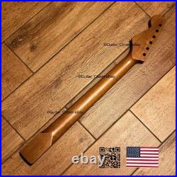 Roasted Maple Rosewood Strat Neck Satin Fits Warmoth Fender bodies 0SRE