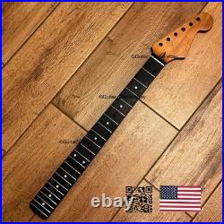 Roasted Maple Rosewood Strat Neck Satin Fits Warmoth Fender bodies 0SRG