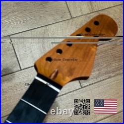 Roasted Maple Rosewood Strat Neck Satin Fits Warmoth Fender bodies 0SRL