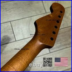 Roasted Maple Rosewood Strat Neck Satin Fits Warmoth Fender bodies 0SRL