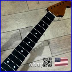 Roasted Maple Rosewood Strat Neck Satin Fits Warmoth Fender bodies 0SRL