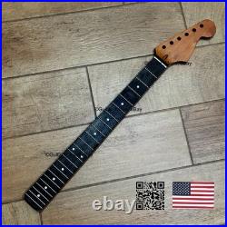 Roasted Maple Rosewood Strat Neck Satin Fits Warmoth Fender bodies 0SRL