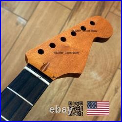 Roasted Maple Rosewood Strat Neck Satin Fits Warmoth Fender bodies 0SRi