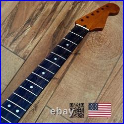 Roasted Maple Rosewood Strat Neck Satin Fits Warmoth Fender bodies SR02B