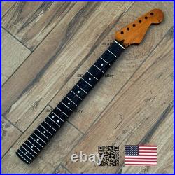 Roasted Maple Rosewood Strat Neck Satin Fits Warmoth Fender bodies SR02B