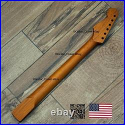 Roasted Maple Rosewood Strat Neck Satin Fits Warmoth Fender bodies SR02B