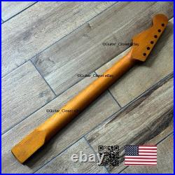 Roasted Maple Rosewood Strat Neck Satin Fits Warmoth Fender bodies SR0F