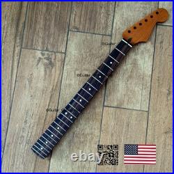 Roasted Maple Rosewood Strat Neck Satin Fits Warmoth Fender bodies SR0S