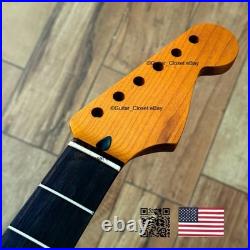 Roasted Maple Rosewood Strat Neck Satin Fits Warmoth Fender bodies SR0i