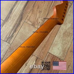 Roasted Maple Rosewood Strat Neck Satin Fits Warmoth Fender bodies SR0i
