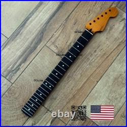 Roasted Maple Rosewood Strat Neck Satin Fits Warmoth Fender bodies SR0i