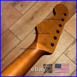 Roasted Maple Rosewood Strat Neck Satin Fits Warmoth & Fender body SR0U