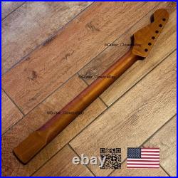Roasted Maple Rosewood Strat Neck Satin Fits Warmoth & Fender body SR0U