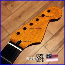 Roasted Maple Rosewood Strat Neck Satin Fits Warmoth & Fender body SR0Y