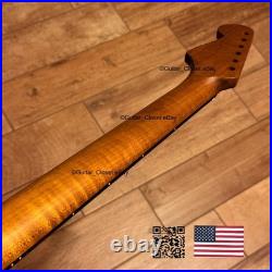 Roasted Maple Rosewood Strat Neck Satin Fits Warmoth & Fender body SR0Y