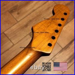 Roasted Maple Rosewood Strat Neck Satin Fits Warmoth & Fender body SR0Y